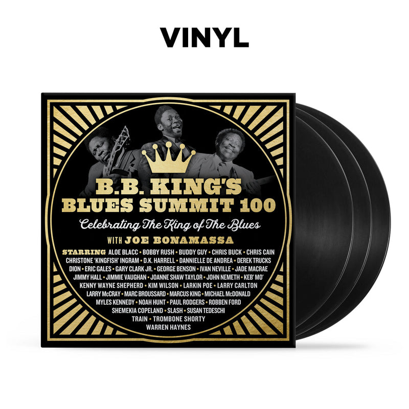 B.B. King's Blues Summit 100 (3 LP Vinyl Set) (Released: 2026) ***PRE-ORDER***